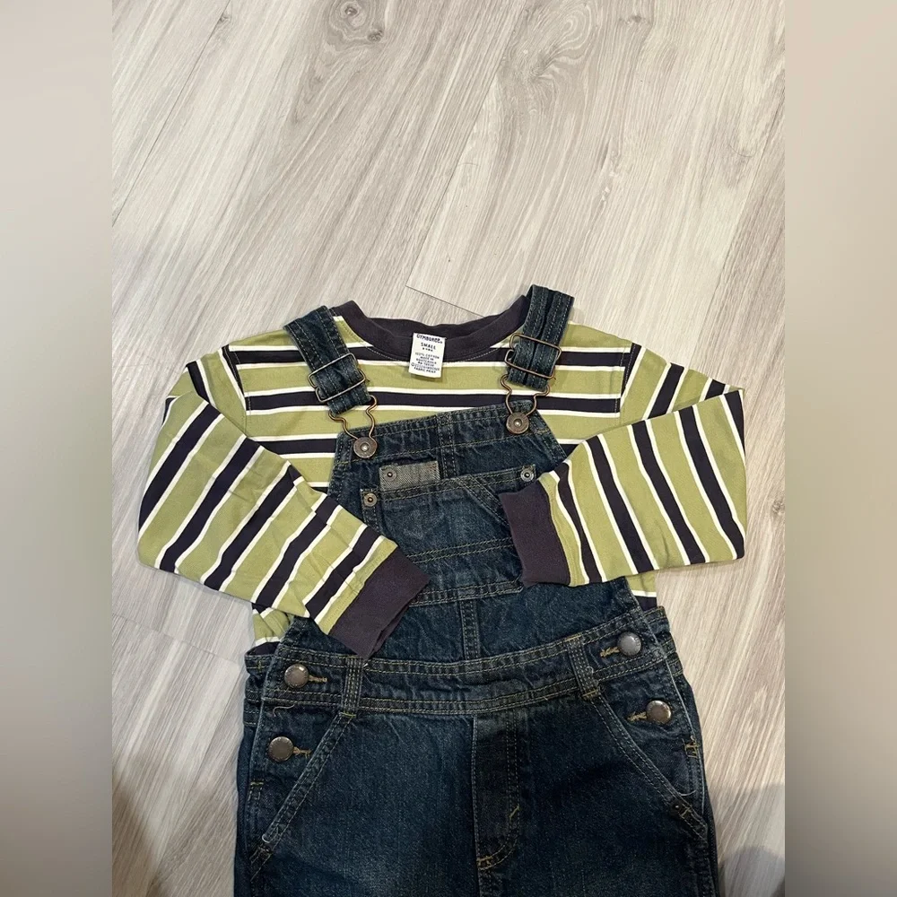NWOT Gymboree‎ Dark Blue Denim Overalls